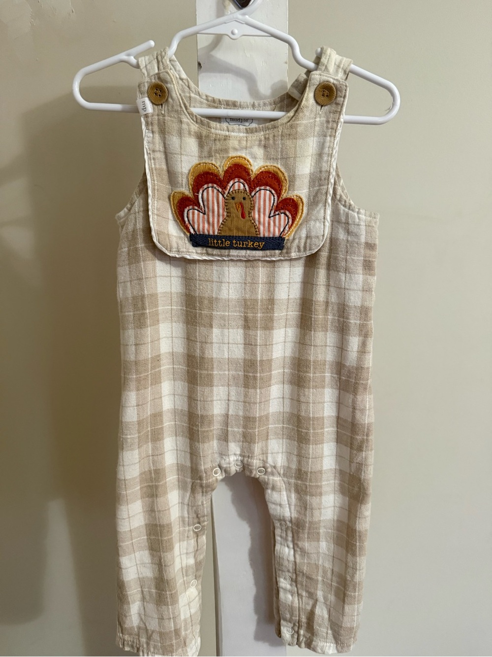 Mudpie Fall & Thanksgiving Romper - Picture 14 of 16
